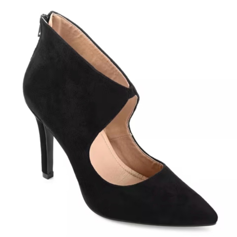 BCBGeneration Black Cutout Heels